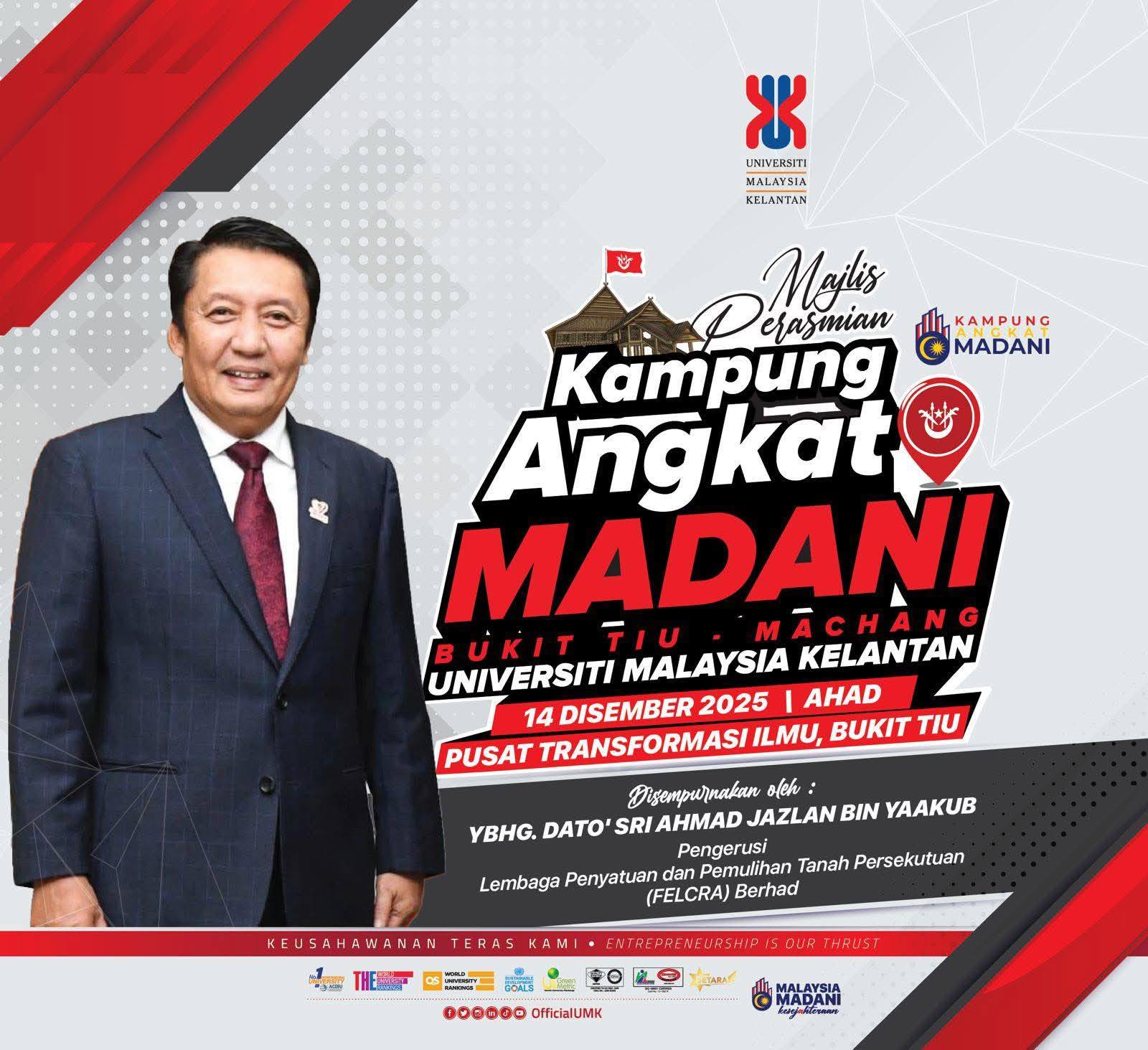 MAJLIS PERASMIAN KAMPUNG ANGKAT MADANI (KAM)